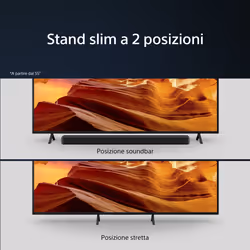 Sony BRAVIA | KD-55X75WL | LED | 4K HDR | Google TV | ECO PACK | BRAVIA CORE | Narrow Bezel Design - Vista aggiuntiva 5