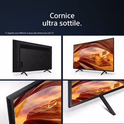 Sony BRAVIA | KD-43X75WL | LED | 4K HDR | Google TV | ECO PACK | BRAVIA CORE | Narrow Bezel Design - Vista aggiuntiva 4