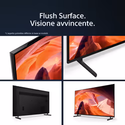 Sony BRAVIA | KD-85X80L | LED | 4K HDR | Google TV | ECO PACK | BRAVIA CORE | Flush Surface Design - Vista aggiuntiva 5