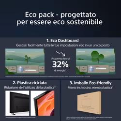 Sony BRAVIA | KD-43X80L | LED | 4K HDR | Google TV | ECO PACK | BRAVIA CORE | Flush Surface Design - Vista aggiuntiva 8