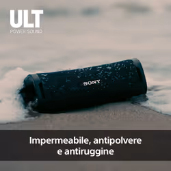 Sony ULT FIELD 1 - Speaker portatile wireless Bluetooth con ULT POWER SOUND, bassi potenti, IP67, impermeabile, antipolvere, antiurto, batteria da 12 ore, qualità chiamata chiara, anche da esterno, viaggio - Vista aggiuntiva 4