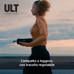 Sony ULT FIELD 1 - Speaker portatile wireless Bluetooth con ULT POWER SOUND, bassi potenti, IP67, impermeabile, antipolvere, antiurto, batteria da 12 ore, qualità chiamata chiara, anche da esterno, viaggio - Vista aggiuntiva 6