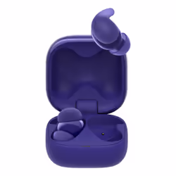 Sony LinkBuds Fit - Cuffie True Wireless Bluetooth con Noise Cancelling - Comfort per tutto il giorno, IPX4, audio ad alta risoluzione, modalità Ambient Sound, durata della batteria fino a 21 ore, connessione Multipoint, iOS e Android - Violet - Vista aggiuntiva 3