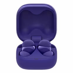 Sony LinkBuds Fit - Cuffie True Wireless Bluetooth con Noise Cancelling - Comfort per tutto il giorno, IPX4, audio ad alta risoluzione, modalità Ambient Sound, durata della batteria fino a 21 ore, connessione Multipoint, iOS e Android - Violet - Vista aggiuntiva 4
