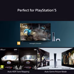 Sony BRAVIA 7 QLED (XR l Mini LED) 85 pollici 4K HDR Google Smart TV (2024) | Gaming menu per PlayStation 5, IMAX Enhanced, Dolby Vision Atmos, Chromecast, AirPlay, 120Hz 85XR70 - Vista aggiuntiva 6