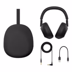 Sony WH-1000XM6 Auricolare Con cavo e senza cavo A Padiglione Musica/Giornaliera USB tipo-C Bluetooth Nero - Vista aggiuntiva 8