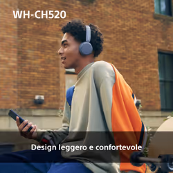Sony WHCH520P.CE7 cuffia e auricolare Wireless A Padiglione Musica e Chiamate USB tipo-C Bluetooth Rosa - Vista aggiuntiva 7