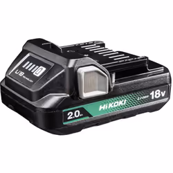 Batteria HIKOKI BSL1820M - Grazie alla sua composizione chimica gli ioni di litio offrono un'eccellente autonomia e una ricar ...