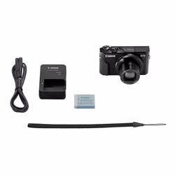 Canon PowerShot G7X Mark II 1" Fotocamera compatta 20,1 MP CMOS 5472 x 3648 Pixel Nero - Vista aggiuntiva 8