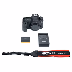 Canon EOS 6D Mark II Corpo della fotocamera SLR 26,2 MP CMOS 6240 x 4160 Pixel Nero - Vista aggiuntiva 5