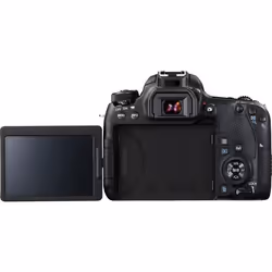 Canon EOS 77D + 18-55mm F4.0-5.6 IS STM Kit fotocamere SLR 24,2 MP CMOS 6000 x 4000 Pixel Nero - Vista aggiuntiva 4