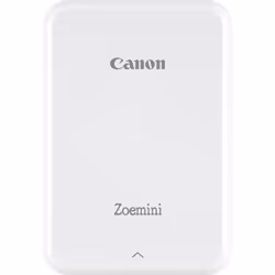 Canon Zoemini Stampante fotografica portatile , bianca, ZINK (inchiostro zero), 314 x 400 DPI, 2" x 3" (5x7.6 cm), Bluetooth, ...