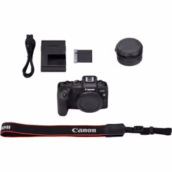 Canon EOS RP Body + EF-EOS R Adapter Corpo MILC 26,2 MP CMOS 6240 x 4160 Pixel Nero - Vista aggiuntiva 8