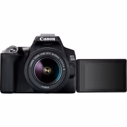 Canon EOS 250D + EF-S 18-55mm f/3.5-5.6 III Kit fotocamere SLR 24,1 MP CMOS 6000 x 4000 Pixel Nero - Vista aggiuntiva 4