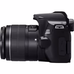 Canon EOS 250D + EF-S 18-55mm f/3.5-5.6 III Kit fotocamere SLR 24,1 MP CMOS 6000 x 4000 Pixel Nero - Vista aggiuntiva 8