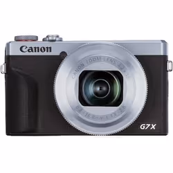 Canon PowerShot G7 X Mark III, 20,1 MP, 5472 x 3648 Pixel, CMOS, 4,2x, 4K Ultra HD, Nero, Argento