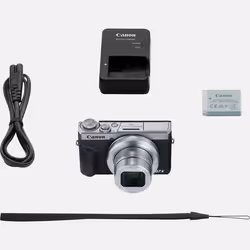Canon PowerShot G7 X Mark III Fotocamera compatta 20,1 MP CMOS 5472 x 3648 Pixel Nero, Argento - Vista aggiuntiva 7