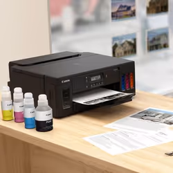 Canon G5050 MegaTank stampante a getto d'inchiostro A colori 4800 x 1200 DPI A5 Wi-Fi - Vista aggiuntiva 6