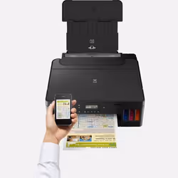 Canon G5050 MegaTank stampante a getto d'inchiostro A colori 4800 x 1200 DPI A5 Wi-Fi - Vista aggiuntiva 8