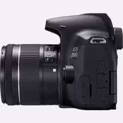 Canon EOS 850D Kit fotocamere SLR 24,1 MP CMOS 6000 x 4000 Pixel Nero - Vista aggiuntiva 5