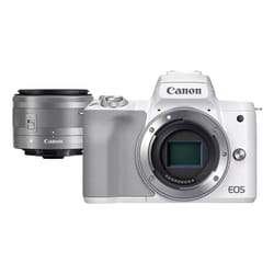 Canon EOS M50 Mark II + M15-45 S EU26 MILC 24,1 MP CMOS 6000 x 4000 Pixel Bianco