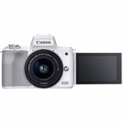 Canon EOS M50 Mark II + M15-45 S EU26 MILC 24,1 MP CMOS 6000 x 4000 Pixel Bianco - Vista aggiuntiva 4