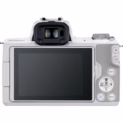 Canon EOS M50 Mark II + M15-45 S EU26 MILC 24,1 MP CMOS 6000 x 4000 Pixel Bianco - Vista aggiuntiva 6