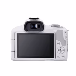 Canon EOS R50, White + RF-S 18-45mm F4.5-6.3 IS STM Kit MILC 24,2 MP CMOS 6000 x 4000 Pixel Bianco - Vista aggiuntiva 6