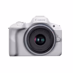 Canon EOS R50, White + RF-S 18-45mm F4.5-6.3 IS STM Kit MILC 24,2 MP CMOS 6000 x 4000 Pixel Bianco - Vista aggiuntiva 7
