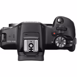 Canon EOS R100 + RF-S 18-45mm F4.5-6.3 IS STM Kit MILC 24,1 MP CMOS 6000 x 4000 Pixel Nero - Vista aggiuntiva 6