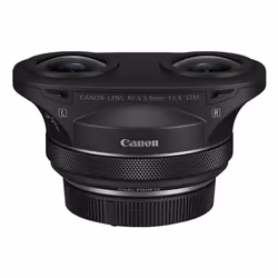 Canon RF-S 3.9mm F3.5 STM DUAL FISHEYE MILC Obiettivo fish-eye ampio Nero - Vista aggiuntiva 4