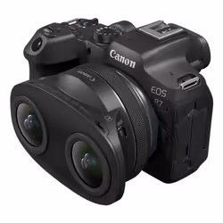 Canon RF-S 3.9mm F3.5 STM DUAL FISHEYE MILC Obiettivo fish-eye ampio Nero - Vista aggiuntiva 6