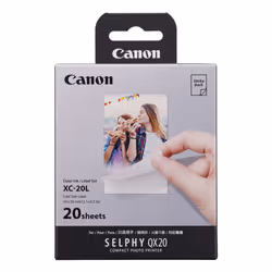 Canon XC-20L, Sublimazione, 5.4x8.5 cm, 20 pz
