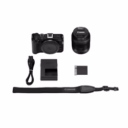 Canon EOS R50V + RF-S 14-30mm f/4-6.3 IS STM PZ Kit MILC 24,2 MP CMOS 6000 x 4000 Pixel Nero - Vista aggiuntiva 5