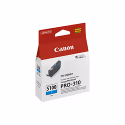 Canon PFI-5100 C cartuccia d'inchiostro 1 pz Originale Ciano