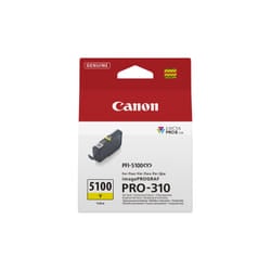 Canon PFI-5100 Y cartuccia d'inchiostro 1 pz Originale Giallo