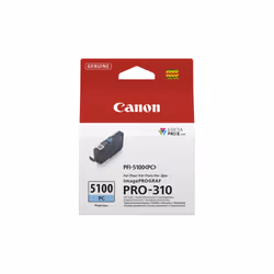 Canon PFI-5100 PC, Ciano per foto, 1 pz, Confezione singola