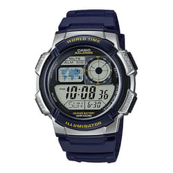 Casio AE-1000W-2AV orologio Orologio da polso Nero, Blu, Argento