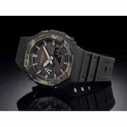 Casio G-Shock GA-2100SU-1A Orologio da polso Unisex Mimetico Nero - Vista aggiuntiva 2