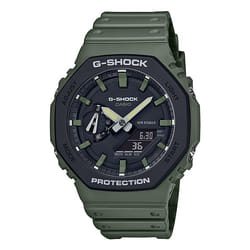 Casio G-Shock GA-2110SU-3A Orologio da polso Unisex Nero Verde