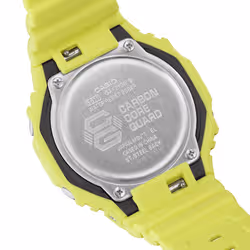 Casio G-Shock GA-2100-9A9ER Orologio da polso Unisex Giallo - Vista aggiuntiva 6
