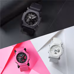 Casio G-Shock GA-2300-7A Orologio da polso Unisex Bianco - Vista aggiuntiva 4