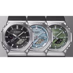 Casio G-Shock GBM-2100A-1A3 Orologio da polso Unisex Acciaio inox - Vista aggiuntiva 3