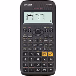 Casio FX-82DE X, Tasca, Calcolatrice scientifica, 12 cifre, Batteria, Nero