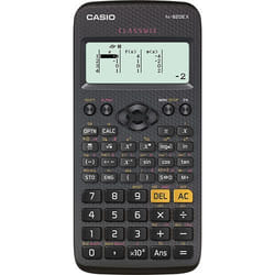 Casio FX-82DE X calcolatrice Tasca Calcolatrice scientifica Nero