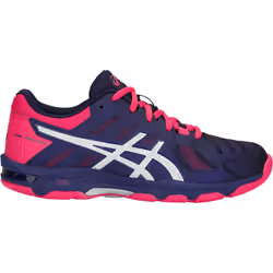 ASICS GEL-Beyond 5, Pallavolo, Femmina, Blu, Rosa, Argento, Adulto, Fantasia, Chiusura con lacci