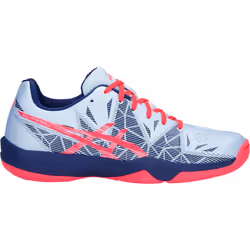 ASICS GEL-FASTBALL 3, Pallamano, Femmina, Blu, Rosa, Bianco, Adulto, Fantasia, Chiusura con lacci