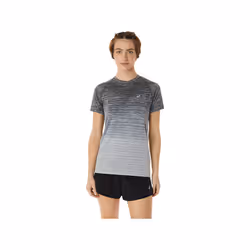 ASICS 2012C385.020_M, Adulto, Femmina, Grigio, Maglietta, M, 1 pz