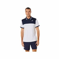 ASICS 2041A256.102_2XL, Adulto, Maschio, Nero, Bianco, Maglietta, XXL, 1 pz