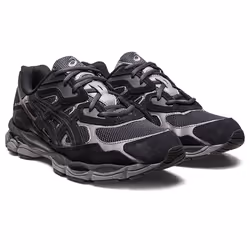 ASICS 1201A789.020_8.5 sneaker alla moda Maschio Nero, Grigio